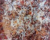 A picture of step 8 of Baked Spaghetti with Parmesan cheese.