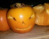 A picture of step 3 of Sig's Persimmon Lanterns.