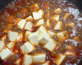 A picture of step 7 of Authentic Mapo Tofu.