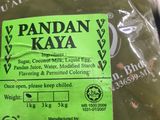 Pau kacang hitam dan Kaya