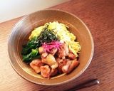 A picture of step 3 of Easy Yakitori Rice Bowl.