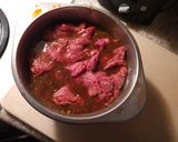 A picture of step 3 of Spicy sugar free jerky.