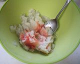 A picture of step 3 of Chewy & Fluffy Nagaimo Tarako Dimsum Dumplings.