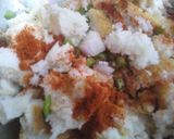A picture of step 1 of Rice Cutlets.