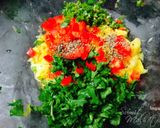 A picture of step 2 of Mango Salsa Maggi Recipe.