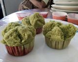 Foto langkah ke 10 dari resep Bolu Kukus Pandan Mekar Cantiikk & Enak 😄.