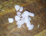 Hình bước làm 1 của món Trứng sốt cay