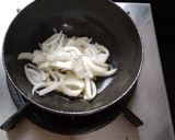 A picture of step 1 of Mexican Rice.