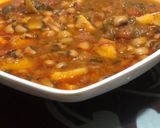 A picture of step 2 of Sweet potato & beans porridge🍽.