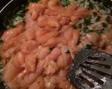 A picture of step 6 of Cashew Chicken.