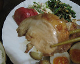 A picture of step 8 of Easy Chicken Char Siu With Soft Boiled Egg.