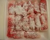 A picture of step 4 of Nagaimo Yam and Pork Teriyaki Rolls.