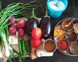 (Brinjal)Baigan ka Bharta in Green Onions recipe step 1 photo