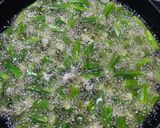 A picture of step 4 of Bindi keema (eid special).