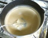 A picture of step 2 of Black Tea Mousse Caramel Sauce.