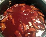 A picture of step 4 of chocolate apples in a cake mix.