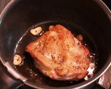 A picture of step 3 of Sautéed Garlic Chicken Salad.