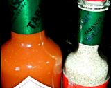 A picture of step 2 of Mike's Perfect Bloody Caesars.