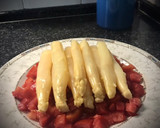 Foto del paso 2 de la receta: Espárragos con vinagreta azafranada al cava