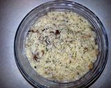 A picture of step 5 of Rice Mushroom Risotto.