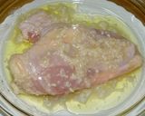 A picture of step 1 of Chicken Breast + Shio-Koji + Olive Oil Cooked in the Microwave.