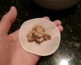 A picture of step 8 of Clam, Shrimp, and Chicken Chinese Dumplings.