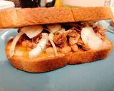 Tépett malacos babos BBQ szendvics recept fázis 3 fotója