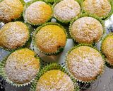 A picture of step 7 of Sweet Pumpkin Muffins with Cinnamon and Nutmeg.