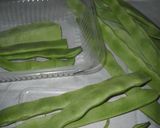 Foto del paso 1 de la receta: Chauchas gratinadas en cazuela