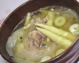 A picture of step 4 of Bamboo Shoot Soup, a Regional Speciality.