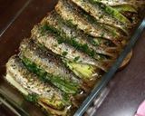 A picture of step 4 of Italian Style Grilled Sardines.