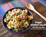 夏日輕食。藜麥蔬食沙拉 veggie quinoa salad的食譜步驟2照片