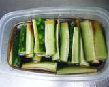 A picture of step 3 of That Sauce! Chinese-style Salt Cured Cucumbers.