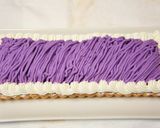 A picture of step 13 of Purple Sweet Potato Mont Blanc Tart.
