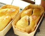 A picture of step 13 of Freshly Baked Savory Stuffed Rolls in the Morning.