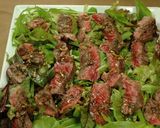 A picture of step 11 of Tagliata (Thin Sliced) Beef Steak Salad.