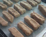 A picture of step 5 of Cinnamon and Maple-Flavored Okara Bars.