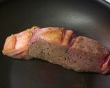 A picture of step 5 of Tender Beef Steak Cooked in a Rice Cooker.
