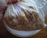 A picture of step 3 of Crispy Kinako and Salt Cookies.