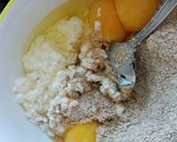 A picture of step 2 of 10 mins Oatmeal cookies.