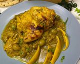 A picture of step 15 of Moroccan Chicken Tagine with Green Olives.
