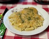 Tejfölös karaj macarónival recept fázis 5 fotója