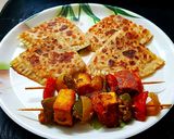 A picture of step 6 of Mexican Cheesy Parathas.