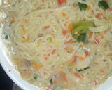 A picture of step 4 of Indomie Noodles.