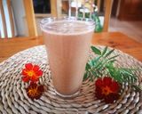 Foto del paso 6 de la receta: Batido de algarroba con pera