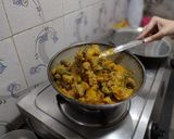 A picture of step 7 of Puri temple style Besara recipe.