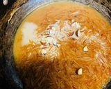 A picture of step 4 of Caramel sevaiya Kheer Sweet dish for Lunch.