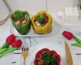 Foto langkah ke 5 dari resep Paprika Isi Daging Cincang.