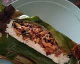 Foto langkah ke 11 dari resep Nasi Bakar Tongkol Kemangi.
