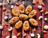 A picture of step 4 of Makhane Dryfruit Pinni.